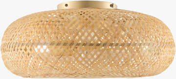 Orange Coastal Chandelier with woven details for dining or living rooms
