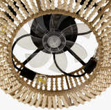 Deep Orange Coastal Chandelier for dining or living rooms