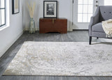 Feizy Parker Transitional Abstract - Ivory/Tan/Gray Area Rug