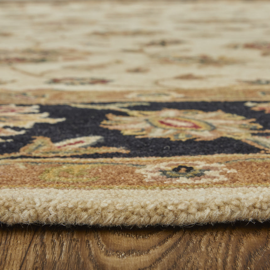 Feizy Wagner Traditional Oriental - Tan/Brown/Black Area Rug