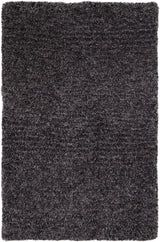 Feizy Stoneleigh Modern Solid - Black/Gray Area Rug