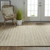 Feizy Kaelani Transitional Geometric - Tan/Gray Area Rug - Clearance