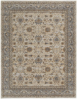 Feizy Celene Traditional Bordered - Tan/Ivory/Gray Area Rug