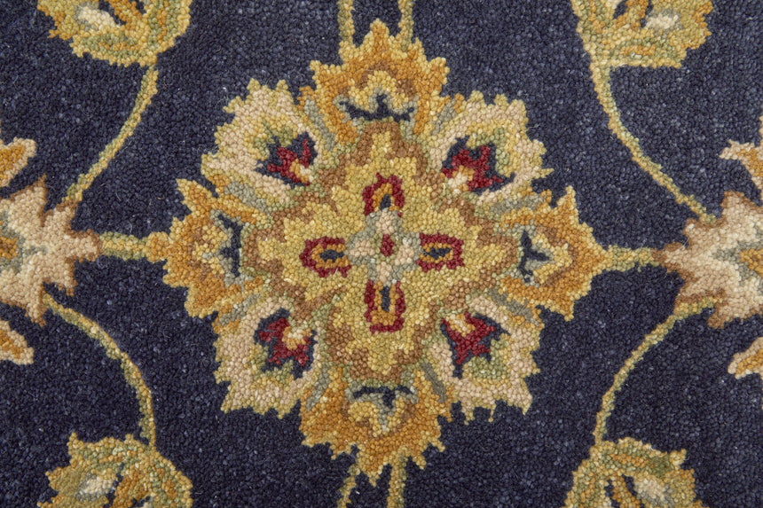 Feizy Wagner Traditional Oriental - Blue/Red/Gold Area Rug