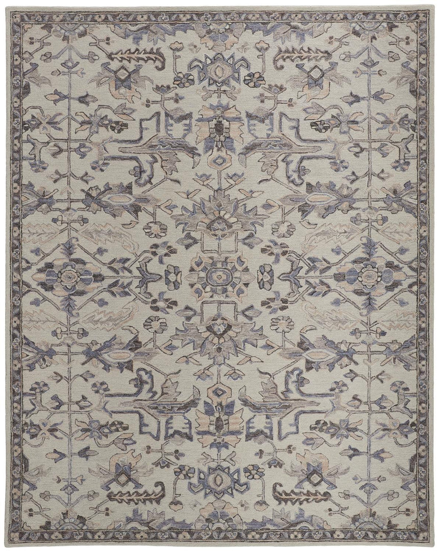 Feizy Fallon Traditional Oriental - Ivory/Gray Area Rug