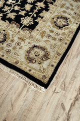 Feizy Drake Traditional Oriental - Black/Gold Area Rug - Clearance