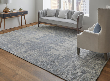 Feizy Eastfield Modern Abstract - Gray Area Rug