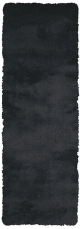 Feizy Indochine Modern Solid - Black Area Rug