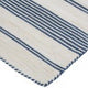 Feizy Duprine Transitional Stripes - White/Ivory/Blue Area Rug