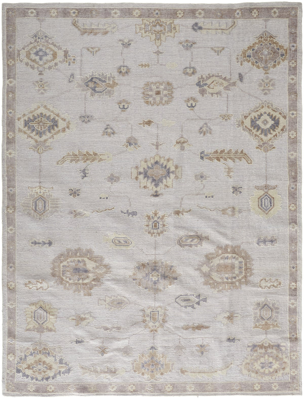 Feizy Wendover Transitional Oriental - Ivory/Orange Area Rug