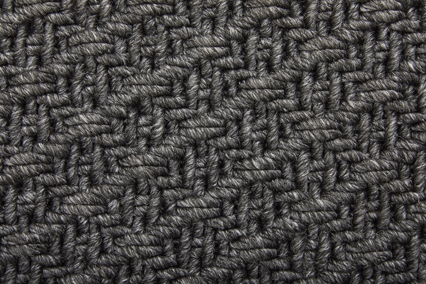 Feizy Tito Modern Solid - Gray Area Rug