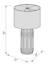 Chiaucingo Table Lamp - Clearance