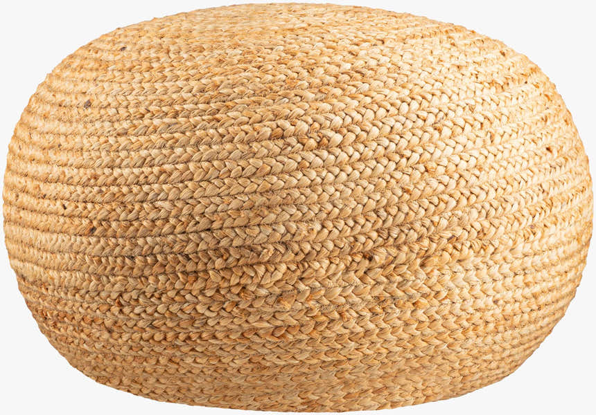 Tintern Jute Knitted Pouf