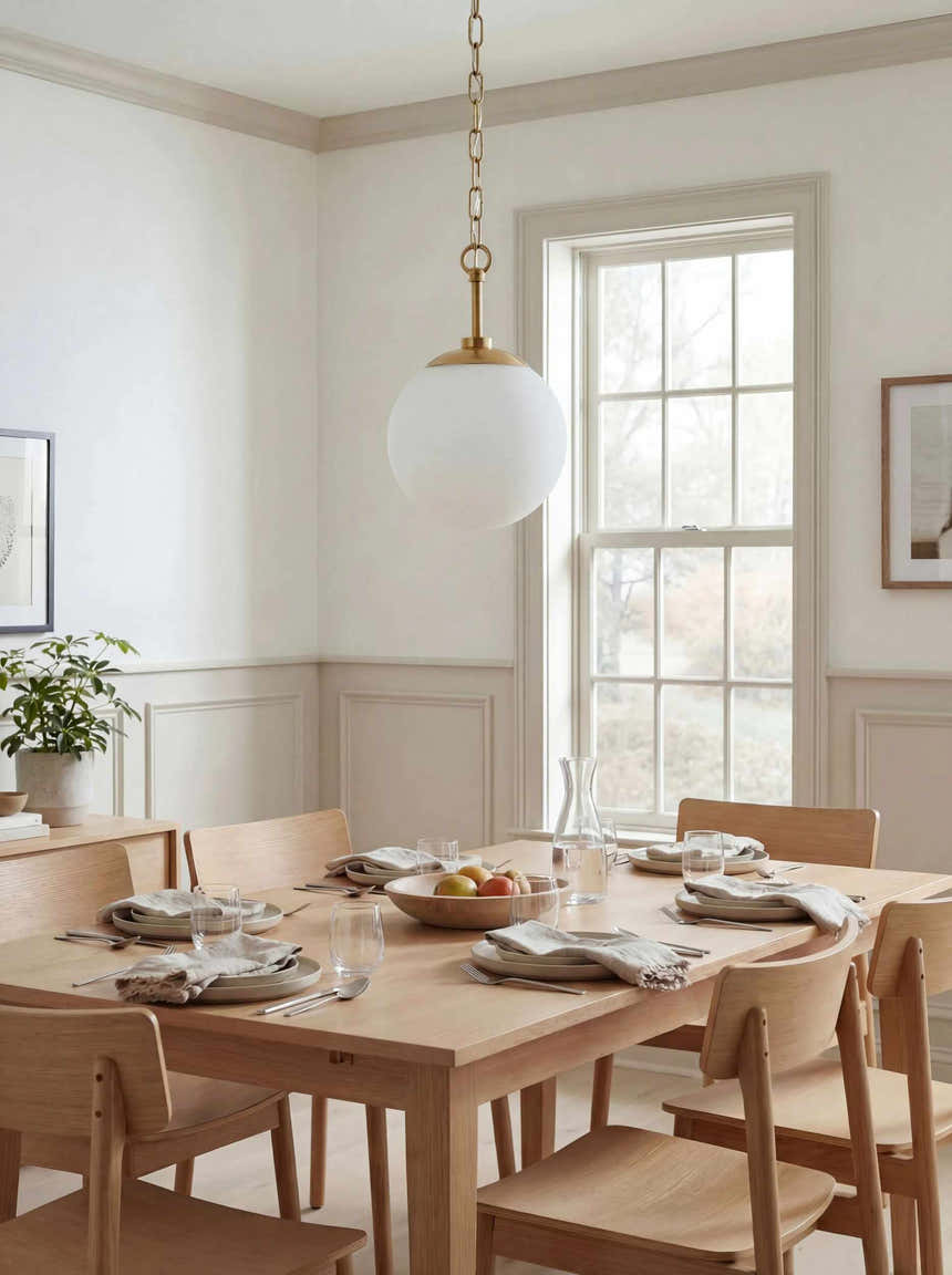 Rich Light Gray Traditional Pendant Light with glass details for kitchen islands or dining areas