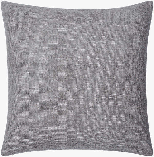 Zihna Slate Gray Throw Pillow - Clearance