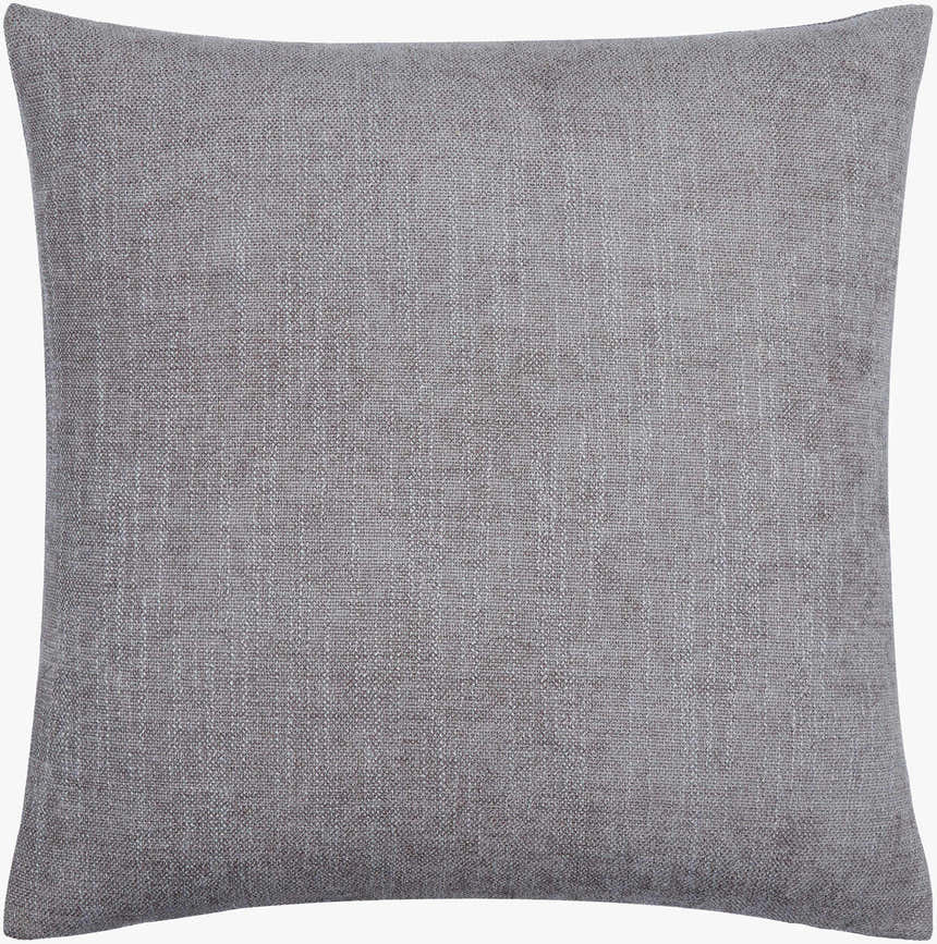 Zihna Slate Gray Throw Pillow - Clearance