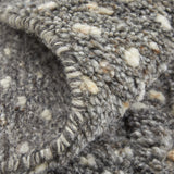 Feizy Dering Modern Polka Dots - Gray/Tan/Taupe Area Rug