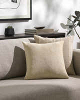 Zihna Cream Throw Pillow