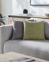 Zihna Olive Throw Pillow