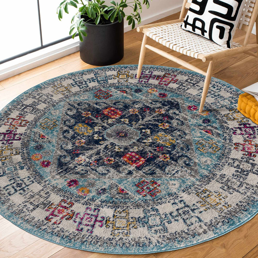 Tigris Turquoise 2314 Area Rug - Clearance