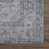 Peeta Blue Medallion Area Rug