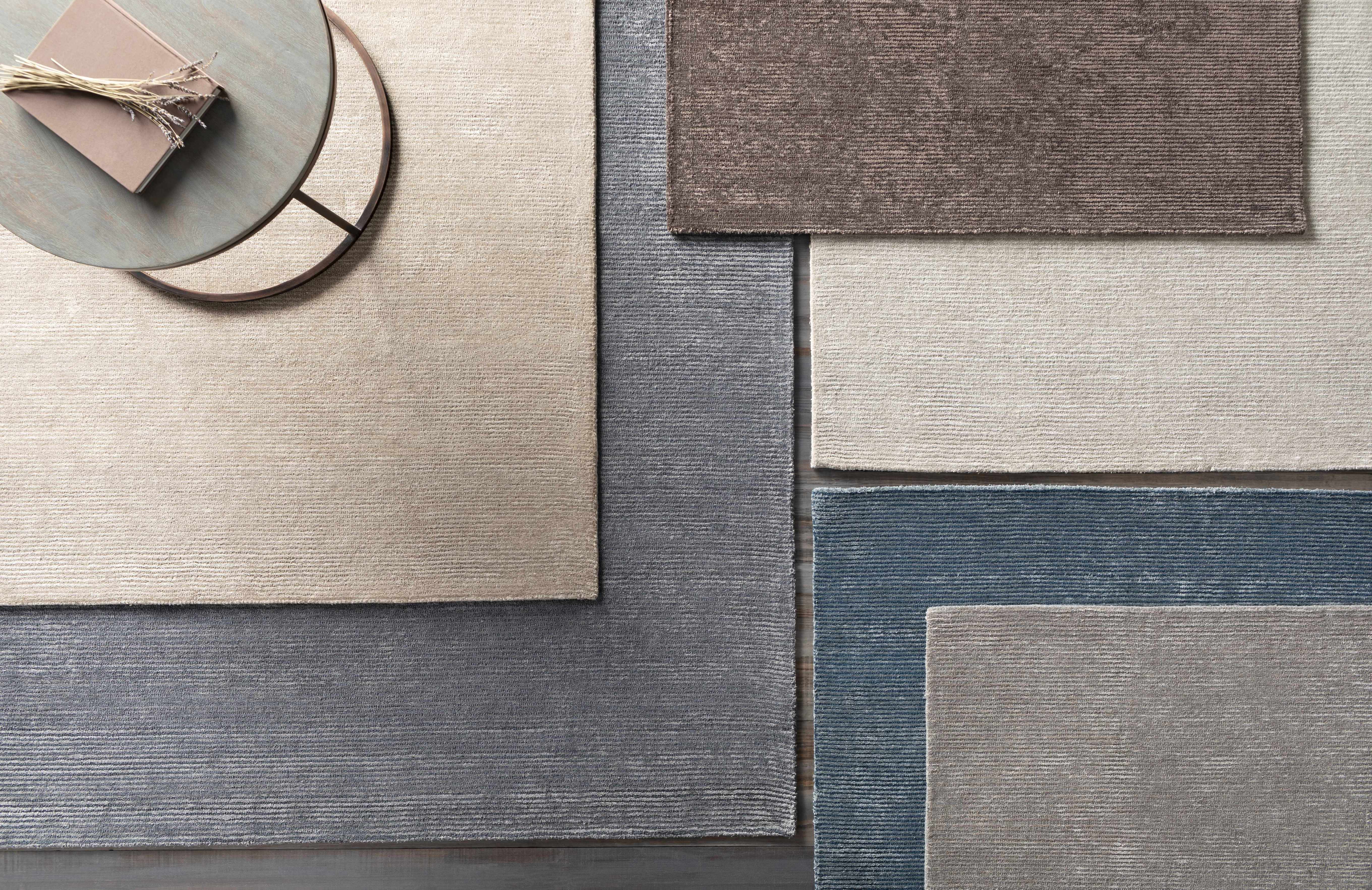 Reverse side of Keller Area Rug - Clearance, focusing on underside structure and material.Contemporary Area Rug Backing Canvas 