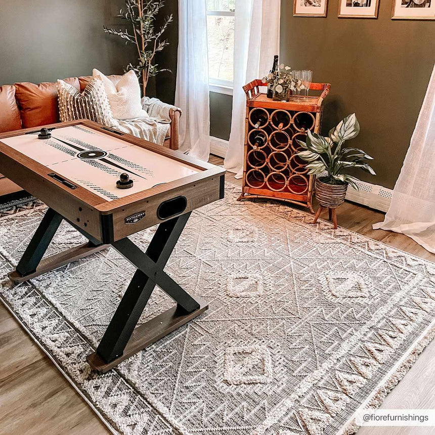 Agoo High-Low Pile Rustic Rug