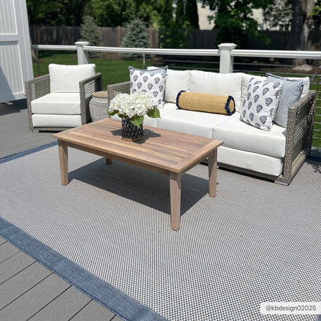 Aleid Blue Area Rug - Clearance