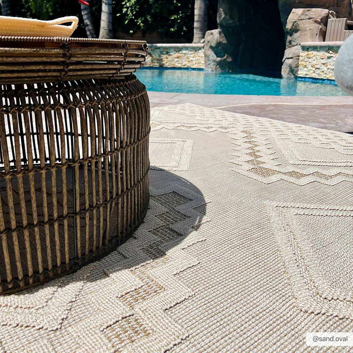 Arwid Bone Area Rug - Clearance