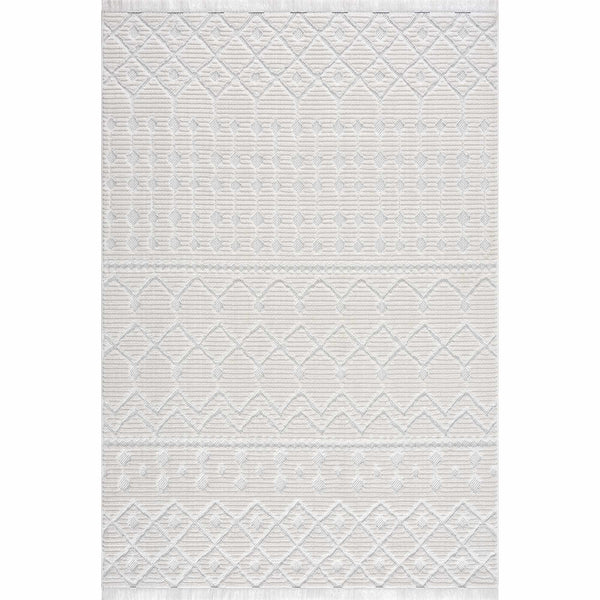 Beil Ivory Textured Area Carpet - Clearance