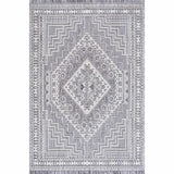 Alya 3D Saxony  with Fringes Area Rug - Clearance