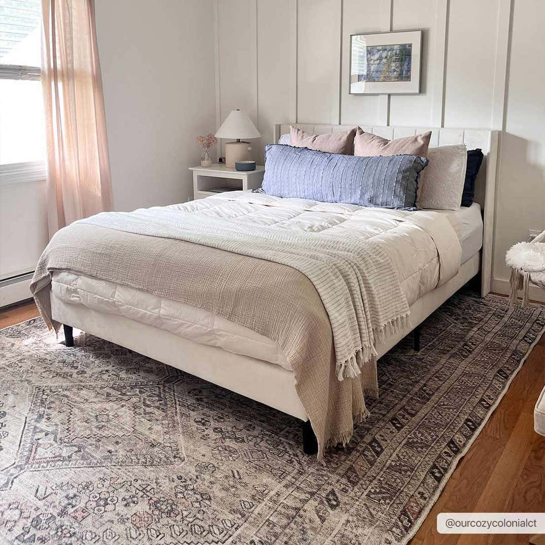 Barny Tan Washable Area Rug – Boutique Rugs