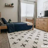 Bede Washable Area Rug - Clearance