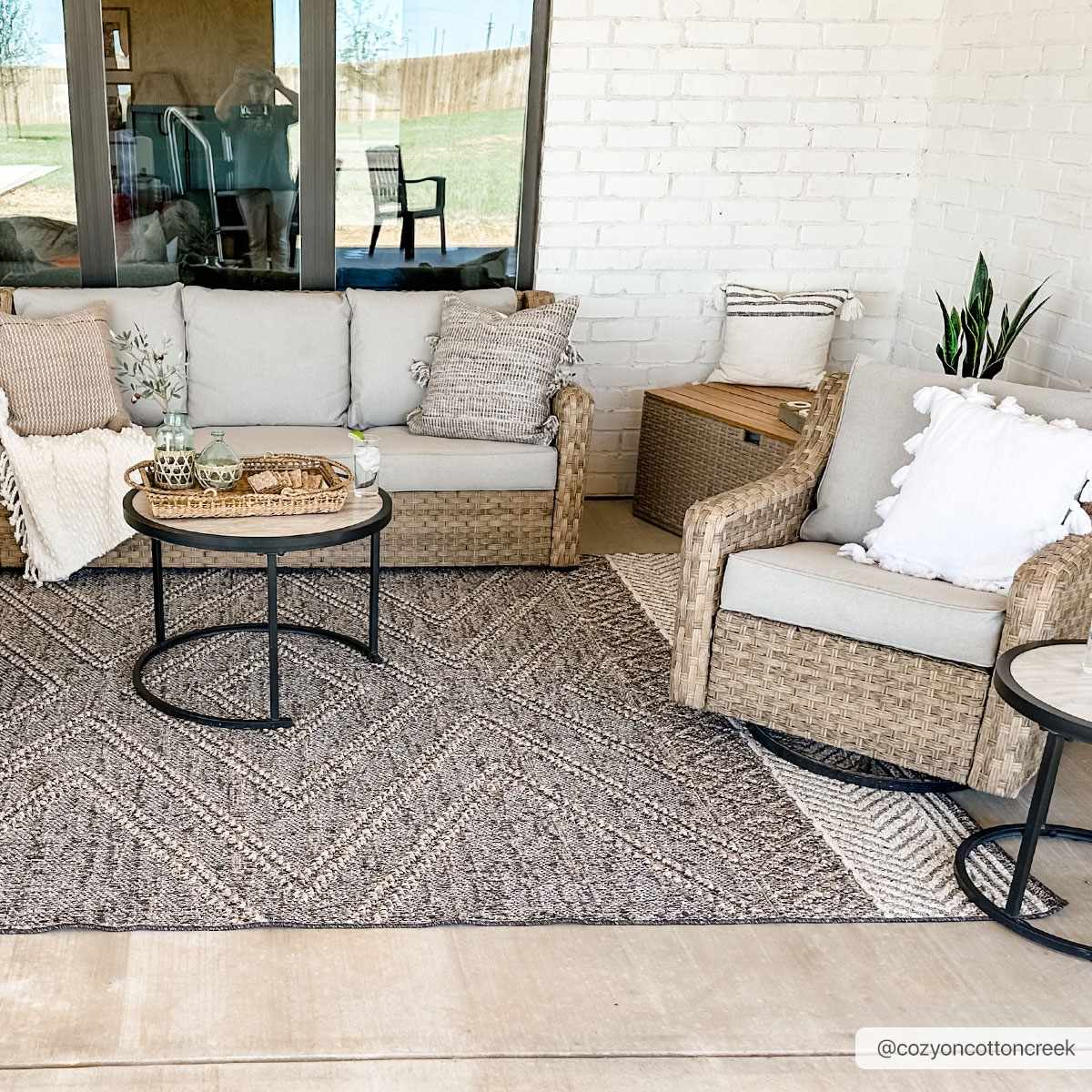 Wayfair Geometric Outdoor Rugs Geometric Outdoor Rugs | Geometric Rugs for Patio | Boutique Rugs