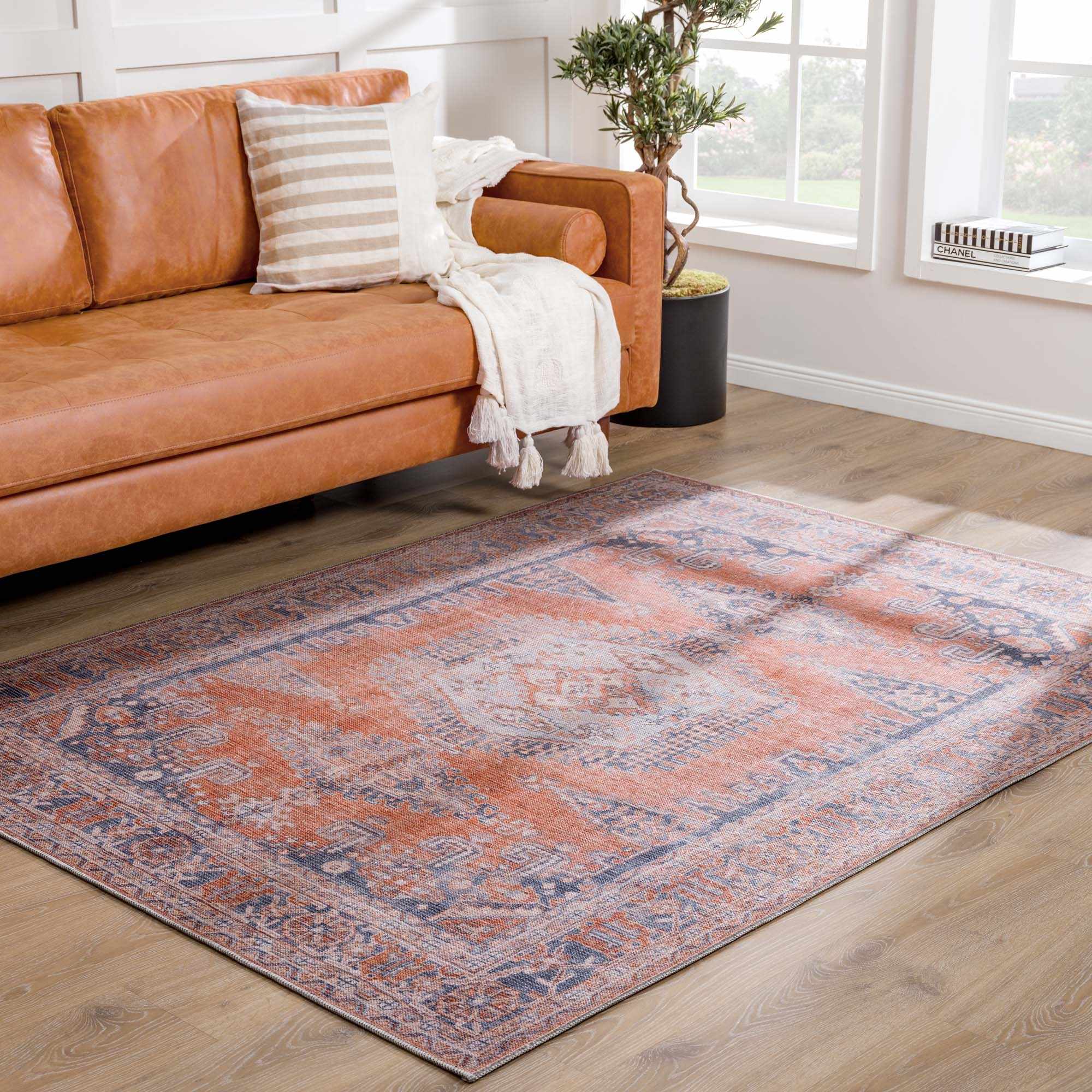 Orange Rugs | Orange Round Rugs & Runners | Boutique Rugs