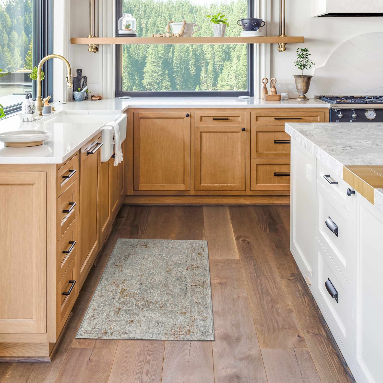 Burkittsville Textured Luxe Area Rug