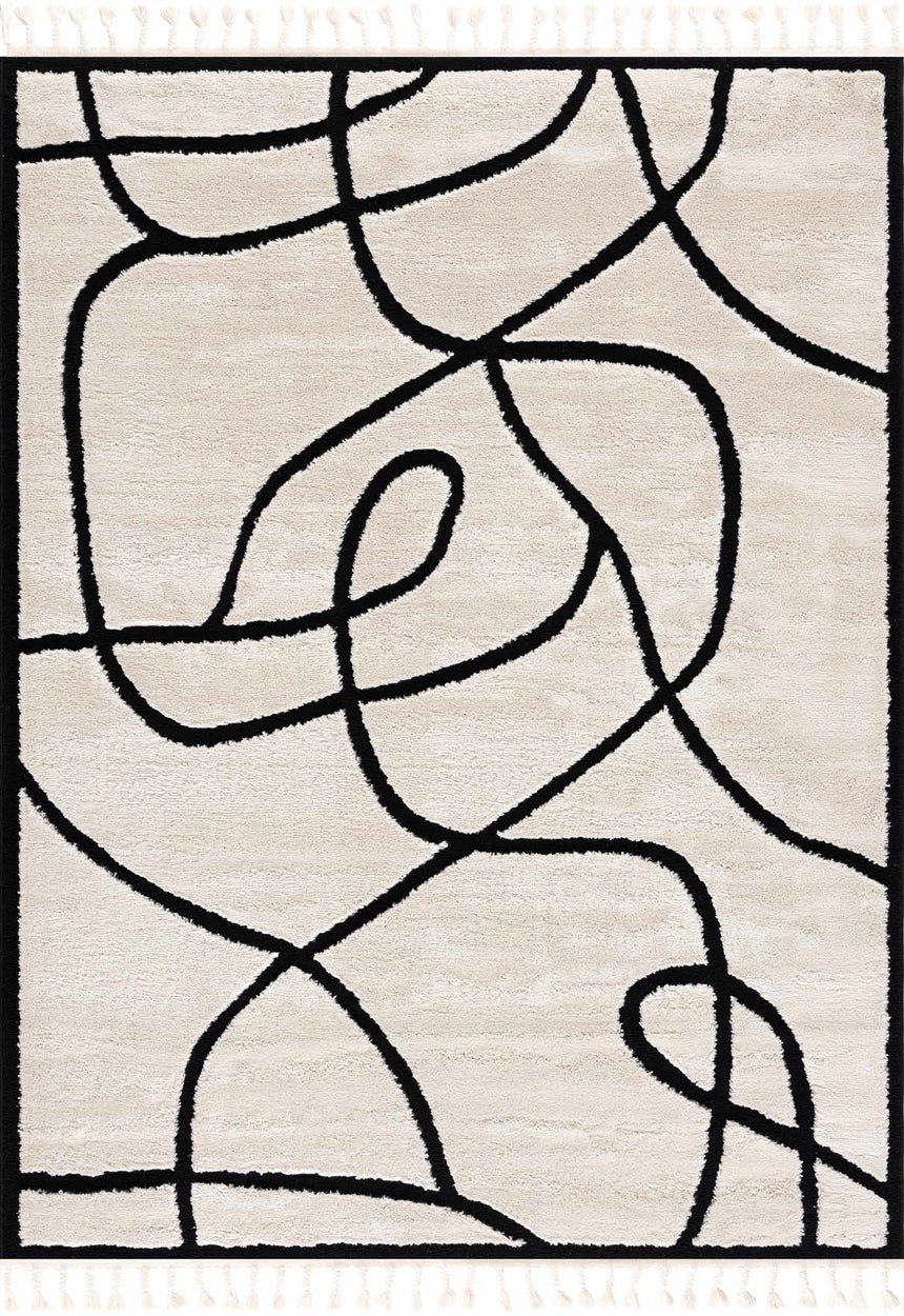 Azana Black & White Area Rug – Boutique Rugs