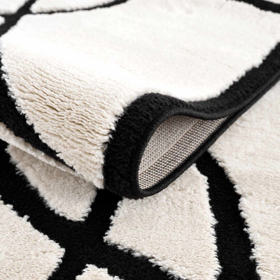 Azana Black & White Area Rug