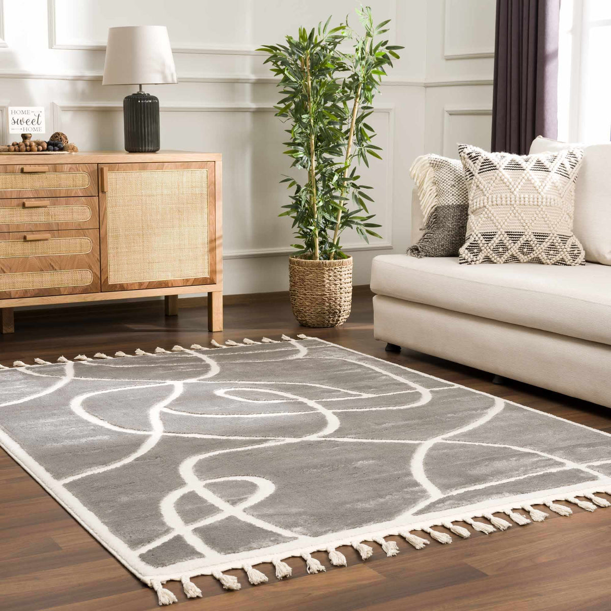 Azana Modern Gray Area Rug - Clearance – Boutique Rugs