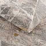 Hinda Textured Rug with Fringes