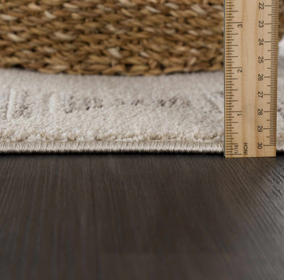 Nalu Neutral High Pile Area Carpet - Limited Edition