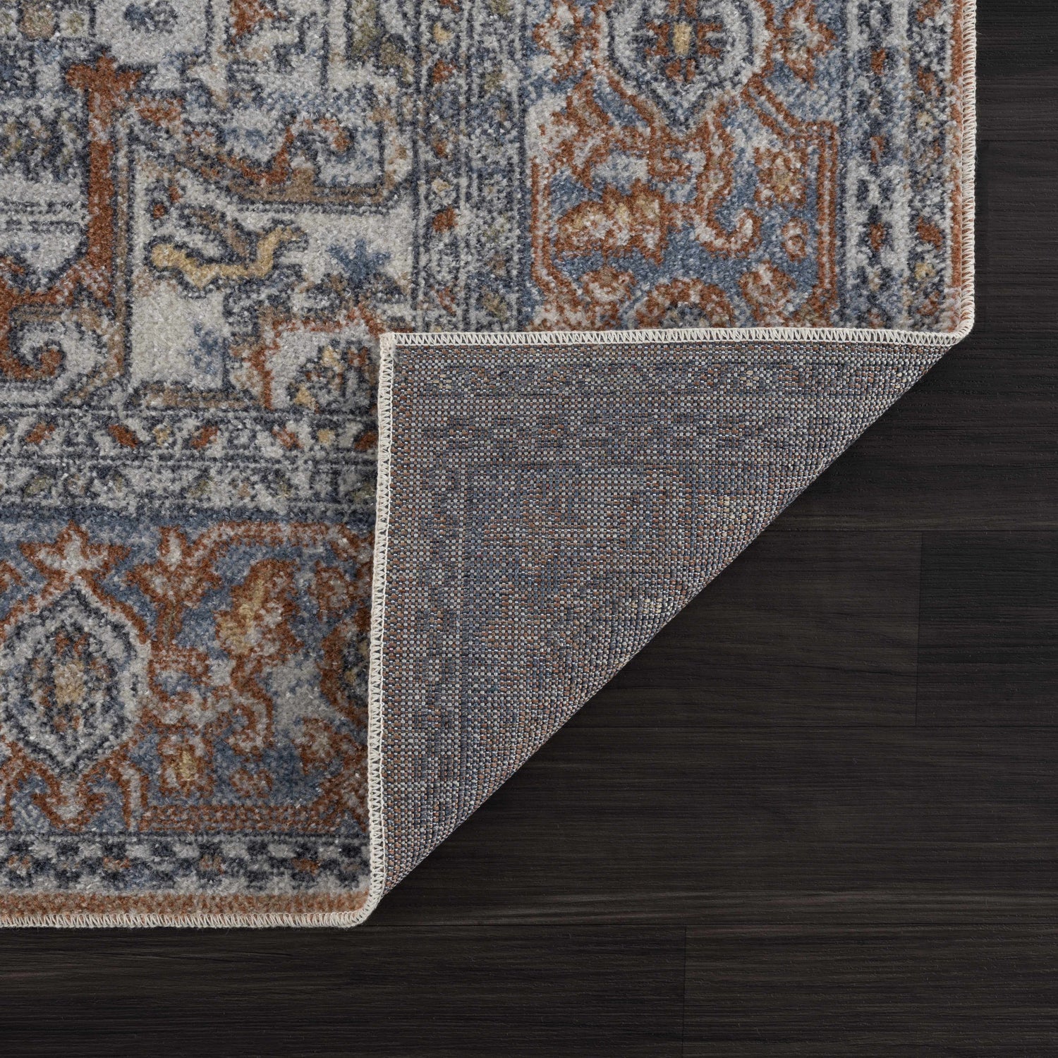 Aila Traditional Design Washable Rug - Clearance