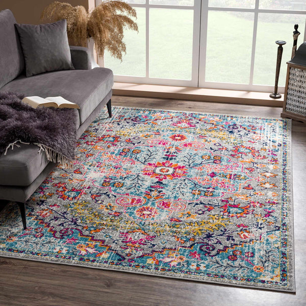 New Delanson Colorful Floral Rug - Limited Edition