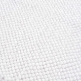 Washable Bath Mat, White