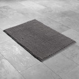Washable Bath Mat, Dark Gray