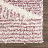 Trunding Plush Area Rug in Pink - Promo