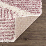Trunding Plush Area Rug in Pink - Promo