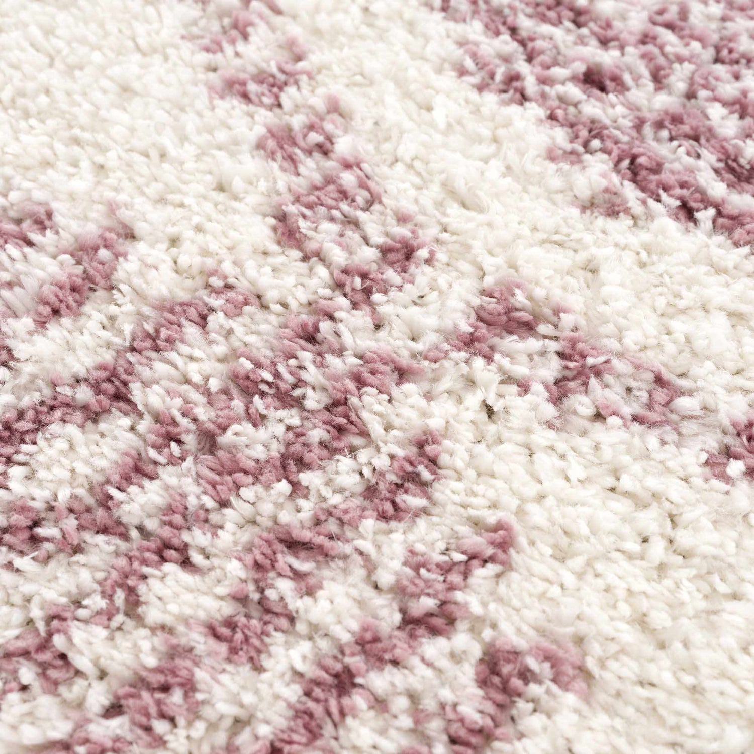 Trunding Plush Area Rug in Pink - Promo