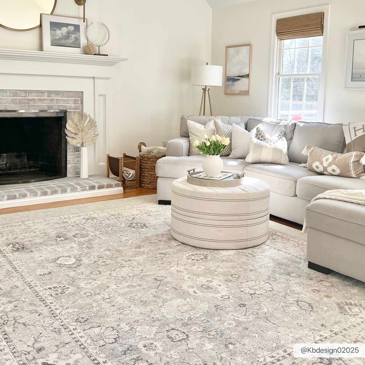 Davina Damask Sage - Livabliss x Becki Owens – Boutique Rugs