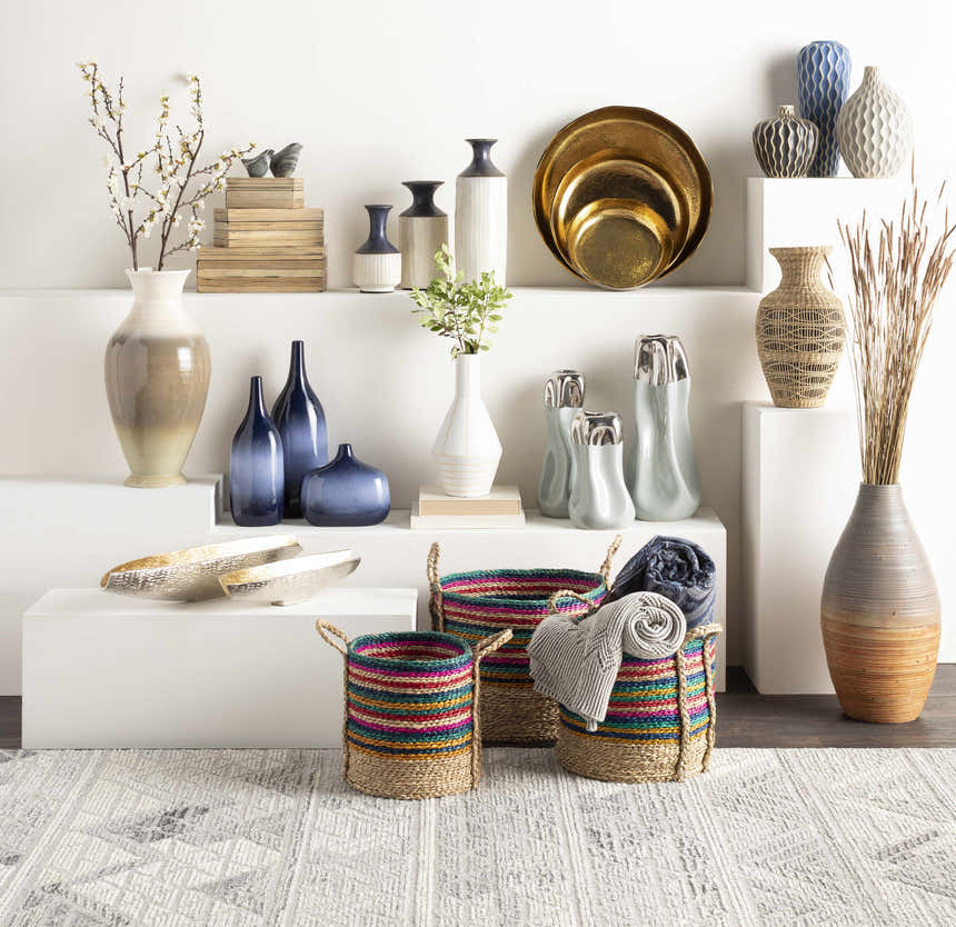 Beekbergen Gray Outdoor Vase